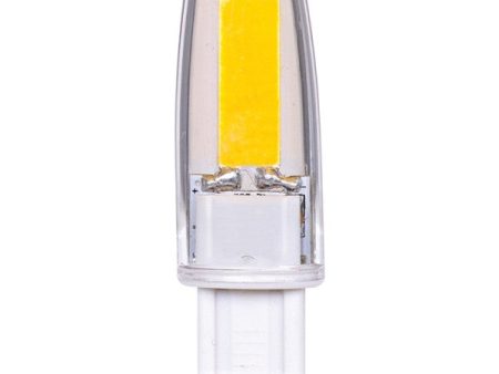 SATCO 4W; JCD LED; 3000K; G9 base; 120-130V; Carded Discount