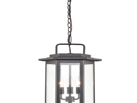 Millennium Lighting 3 Light 18  Outdoor Pendant Light, Ellis Collection Online