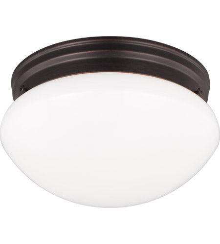 Webster 2 Light 10  Bronze Ceiling Flush Mount Ceiling Light Online Hot Sale