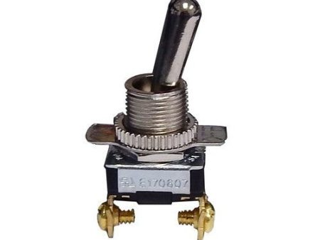 Medium Duty Toggle Switch SPST On-Off Screw Terminals with On-Off Plate Cheap