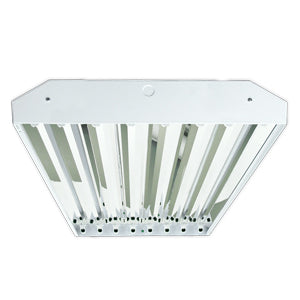 8 Lamp Linear High Bay Fixture, LED T8 Tube Ready, Single End Power, 120-277V Cheap