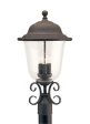 8259EN-46, Three Light Outdoor Post Lantern , Trafalgar Collection Discount