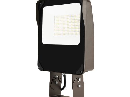 LED Flood Light, 120W, 19000 Lumens, 120-277V, CCT Selectable, Dark Bronze Fashion