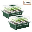 (2 Pack) Mars Hydro Seed Starting Trays for Seed Starting Propagation Cloning Plants Cheap