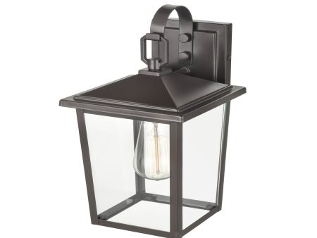 Millennium Lighting 1 Light 14  Outdoor Wall Sconce, Fetterton Collection Online now