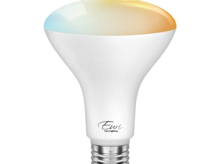 Smart LED Wi-Fi BR30 10 Watt Light Bulb, 120V, 60W Comparable (adjustable CCT) Fashion