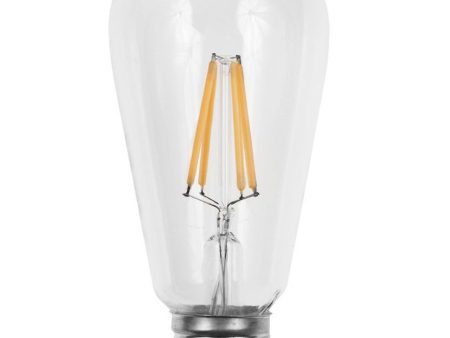 Filament LED ST64 Edison 4 watt Bulb, 120V For Sale