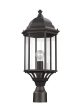 8238701-12, One Light Outdoor Post Lantern , Sevier Collection Online Hot Sale