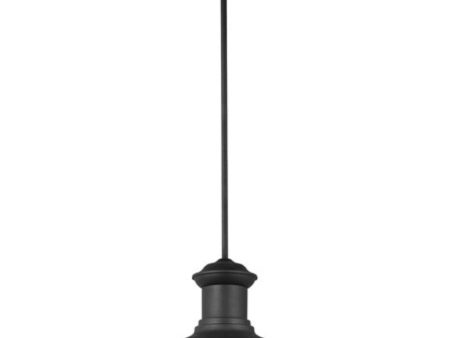 Fredricksburg 1 Light 13  Black Outdoor Pendant Discount