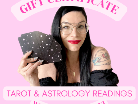 Tarot & Astrology Gift Certificate Online