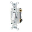 Commercial Spec 3-Way Toggle Switch, 15 Amp, 120 277 Volt (White, Ivory, Light Almond, Brown) For Cheap