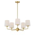 Bristol 5-Light Chandelier (Available in Anthracite, Satin Brass, or Satin Nickel) Online Sale