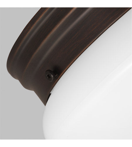 Webster 2 Light 10  Bronze Ceiling Flush Mount Ceiling Light Online Hot Sale