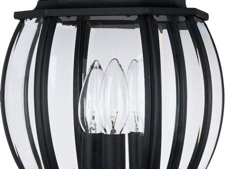 Crown Hill 3-Light Outdoor Pole Post Lantern Fashion