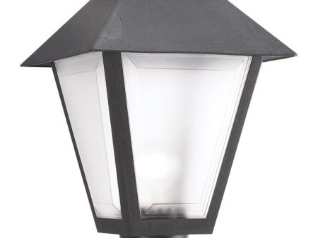 82065EN3-12, One Light Outdoor Post Lantern , Polycarbonate Outdoor Collection Online