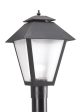 82065EN3-12, One Light Outdoor Post Lantern , Polycarbonate Outdoor Collection Online