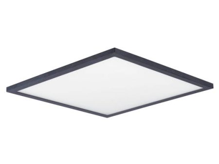 Wafer LED 15  SQ 3000K Flush Mount, Bronze Cheap