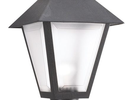 82065-12, One Light Outdoor Post Lantern , Polycarbonate Outdoor Collection Online now