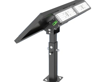 Off-Grid LED Solar Flood Light, 2000 Lumens, 4000K Supply