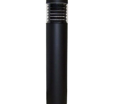 Premium LED Flat Top Bollard w  Louvers, 2089 Lumens, 15W, 120-277V, Bronze, White or Black Finish For Cheap