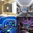 Glumens (5m) 24V SMD5050 Warm White+RGB+White 5 Colors in 1 LED Strip Light- UL Certified Discount