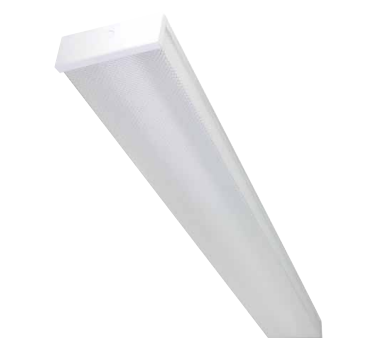 4 Foot LED Wrap Fixture for 2 Single End LED T8 Lamps on Sale