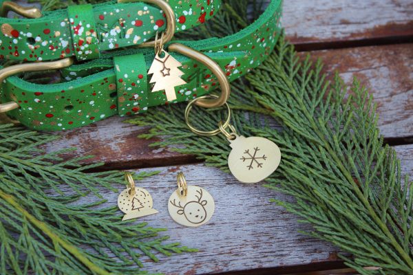 Christmas Pet ID Tag | Personalized Engraved Dog Tag Online Sale